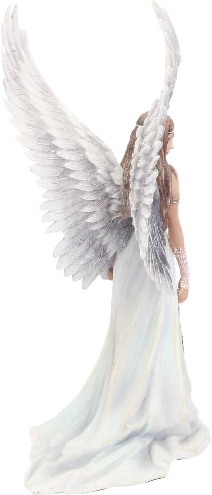 Nemesis Now Spirit Guide Anne Stokes Dekofigur, Kunstharz, 24 cm, Weiss