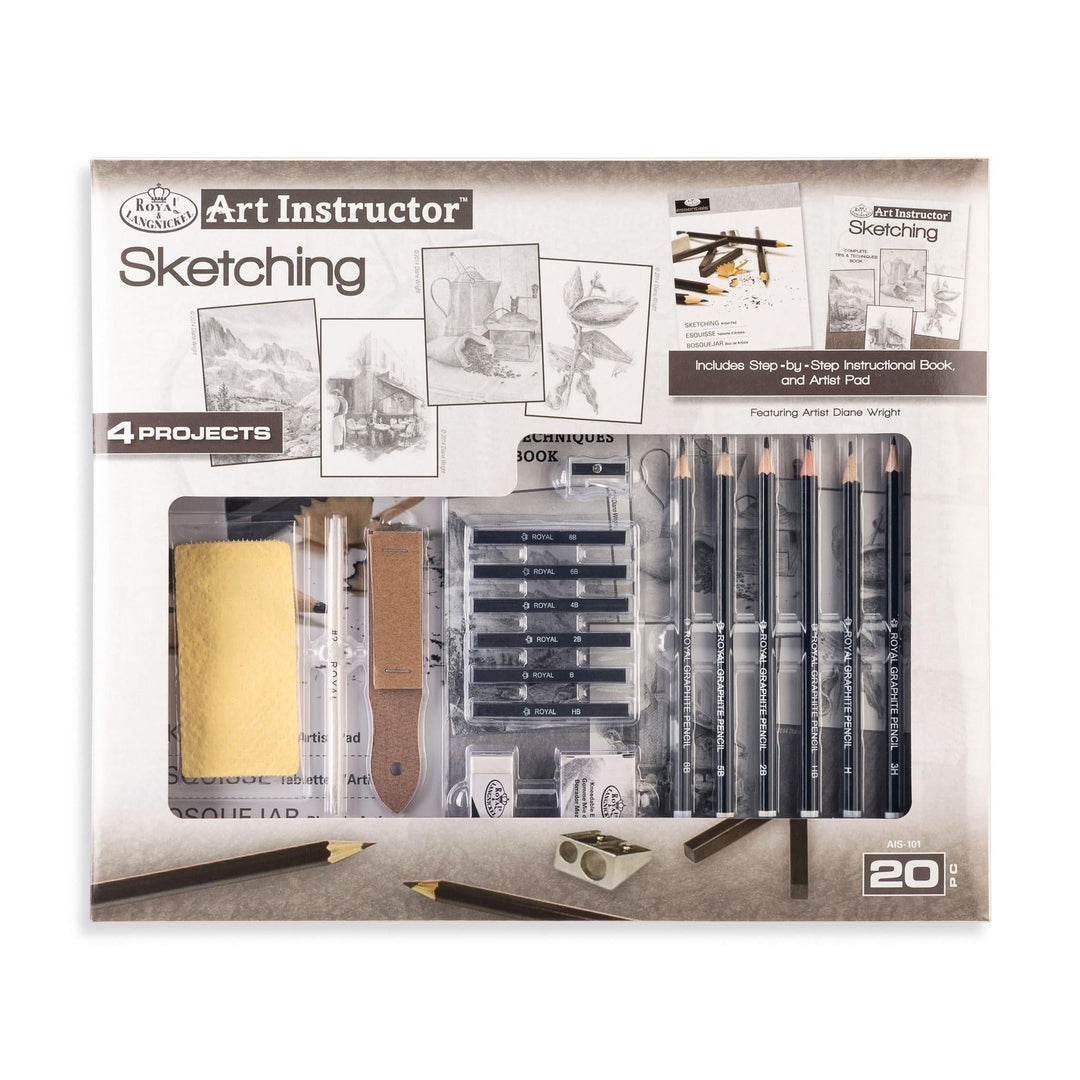 Royal Brush Art Instructor Skizzieren Set 20