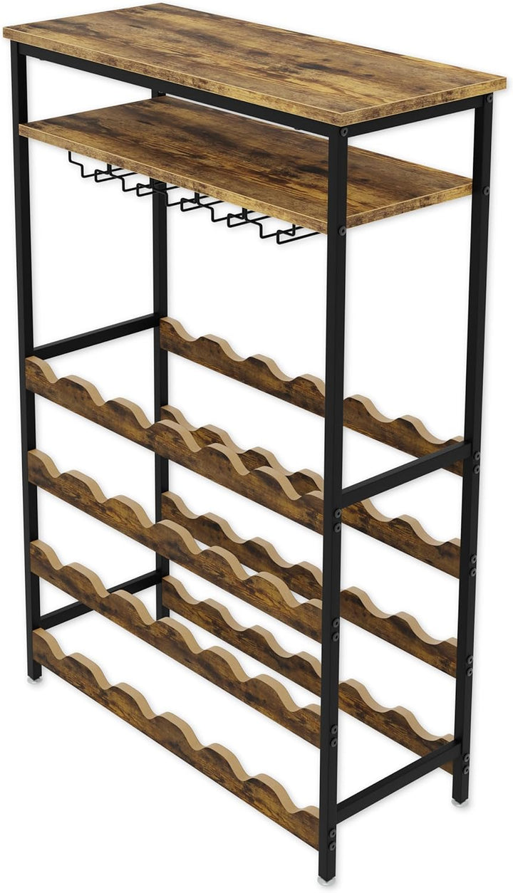 Lenmar, Weinregal aus Metall für Flaschen, 7-30 Flaschen, Wein, Flaschenregal, Kellerregal, Regale,