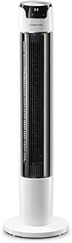 TROTEC Turmventilator TVE 40 T – 45 Watt, Oszillation 60°, 6 Stufen, 111 cm gross, sehr leise, mit F