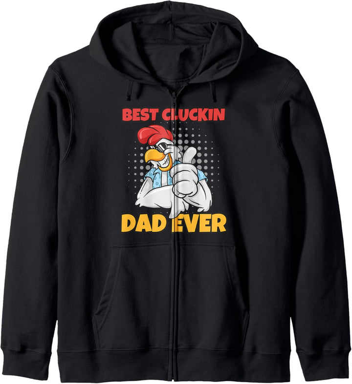 Huhn Hintern Lustige Huhn Papa Geschenke für Geflügelzüchter Kapuzenjacke