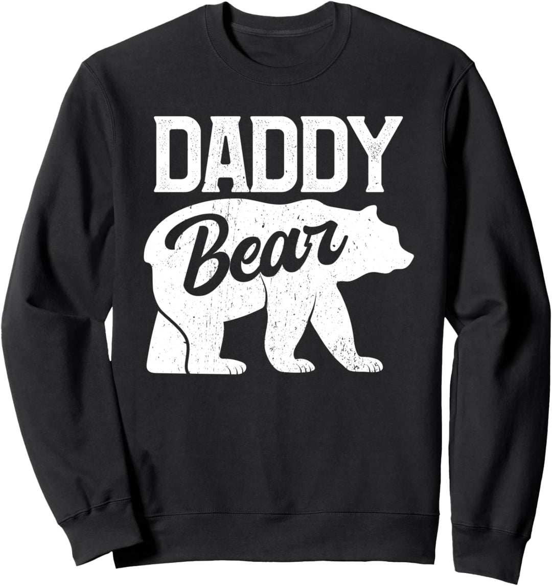 Vintage Papa Vater Bär Vatertag Sweatshirt