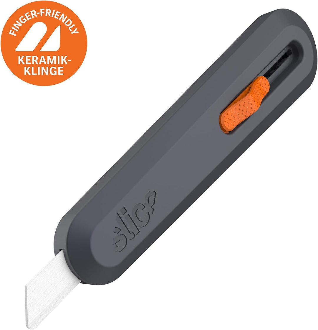 SLICE 10550 | sicheres Cuttermesser | Keramikklinge | Finger-freundlich EU Version, EU Version