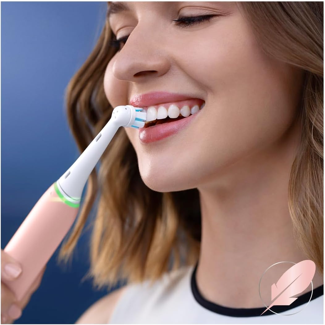 Oral-B Set mit 2 iO Gentle Care Bürsten Weiss, Weiss