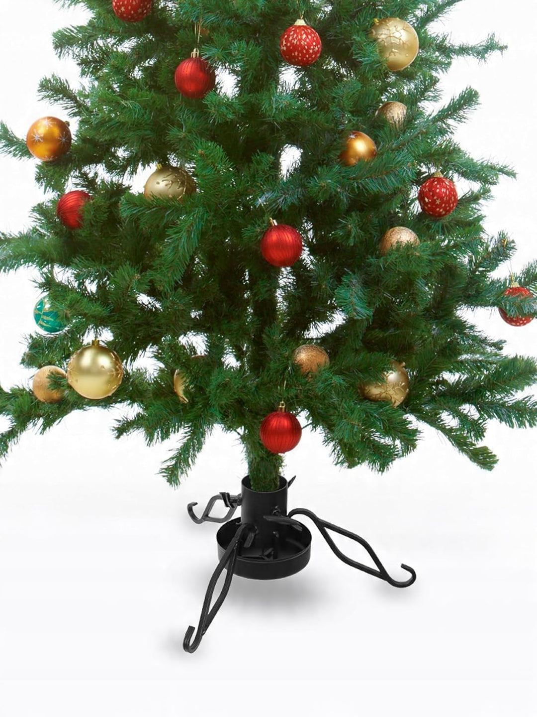 Weihnachtsbaumständer - Christbaumständer mit Wassertank - aus Metall, Stabil - Durchmesser des Stam