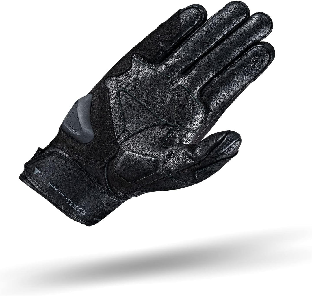 SHIMA SPARK 2.0 Motorradhandschuhe Herren | Touchscreen, Sommer, Sport Leder Handschuhe mit TPU Knöc