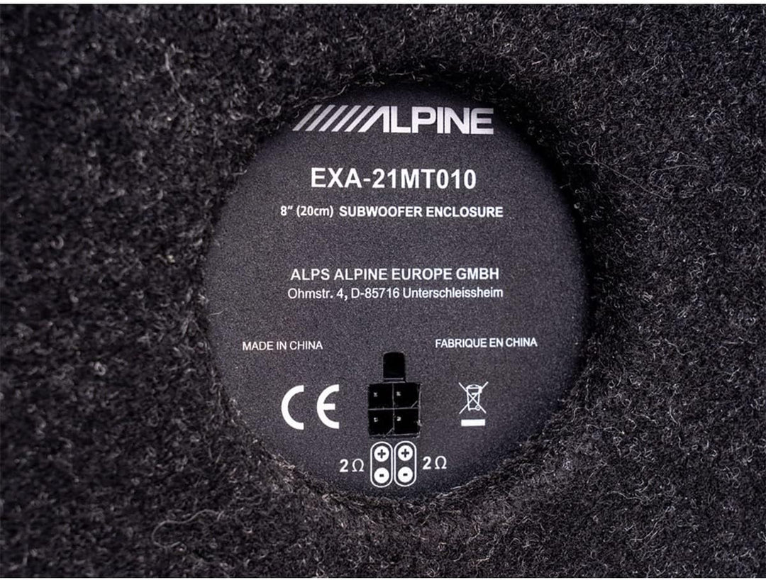 ALPINE SWC-W84S907 Geschlossener Subwoofer für Merceded Sprinter