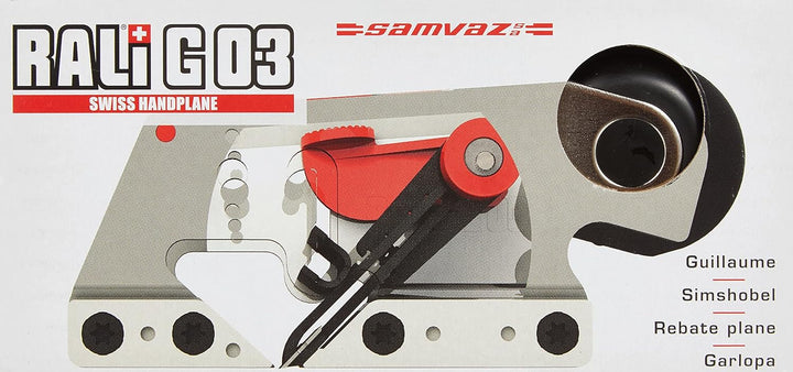 SAMVAZ 5715 Rali Simshobel G03 mit auswechselbarem Wendemesser 30,7 mm