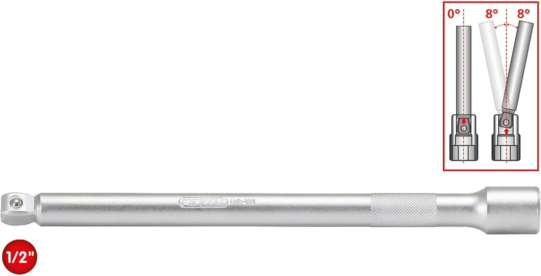 KS Tools 911.1489 1/2" XXL Kipp-Verlängerung, 750mm