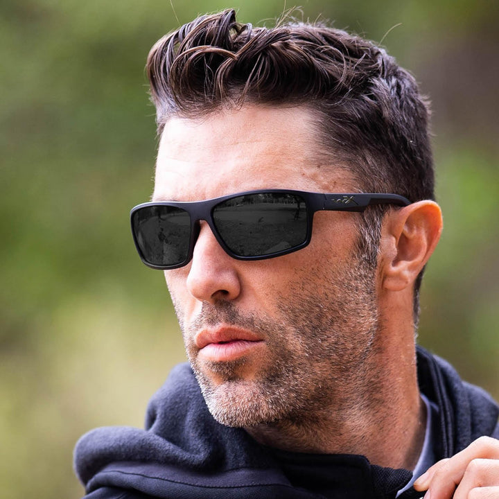 Wiley X | WX PEAK | Sonnenbrille Herren | Sonnenbrille Verspiegelt | Ideal bei Outdoor-Aktivitäten |