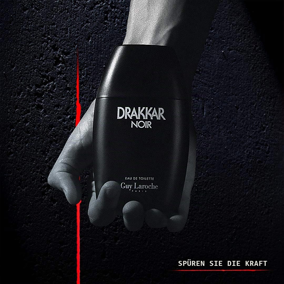 Guy Laroche Drakkar Noir Eau de Toilette, 100 ml aromatisch 100.00 ml (1er Pack), aromatisch 100.00