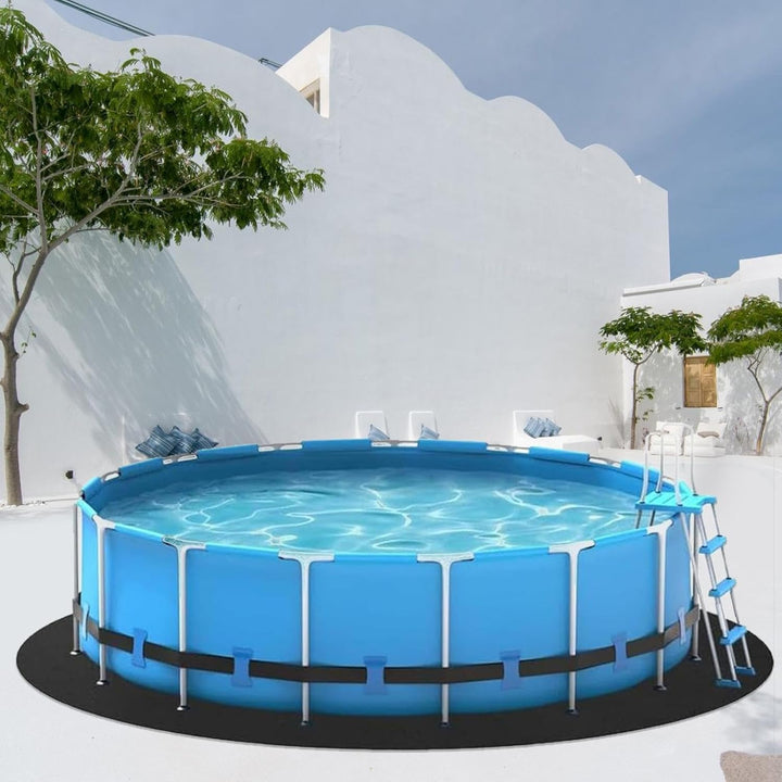 Generisch Poolunterlage 366 cm, Runde Whirlpools Unterlage, Pool Unterlegmatte, Bodenschutzmatte Poo
