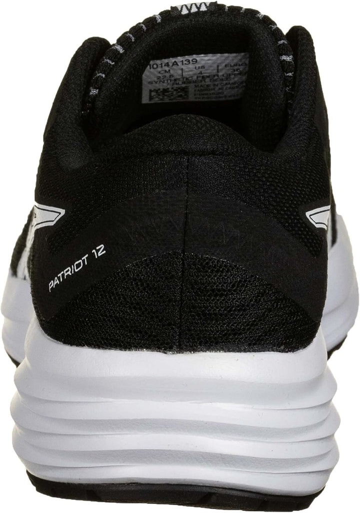 ASICS Patriot 12 GS Laufschuh Kinder 32.5 EU Schwarz Weiss, 32.5 EU Schwarz Weiss