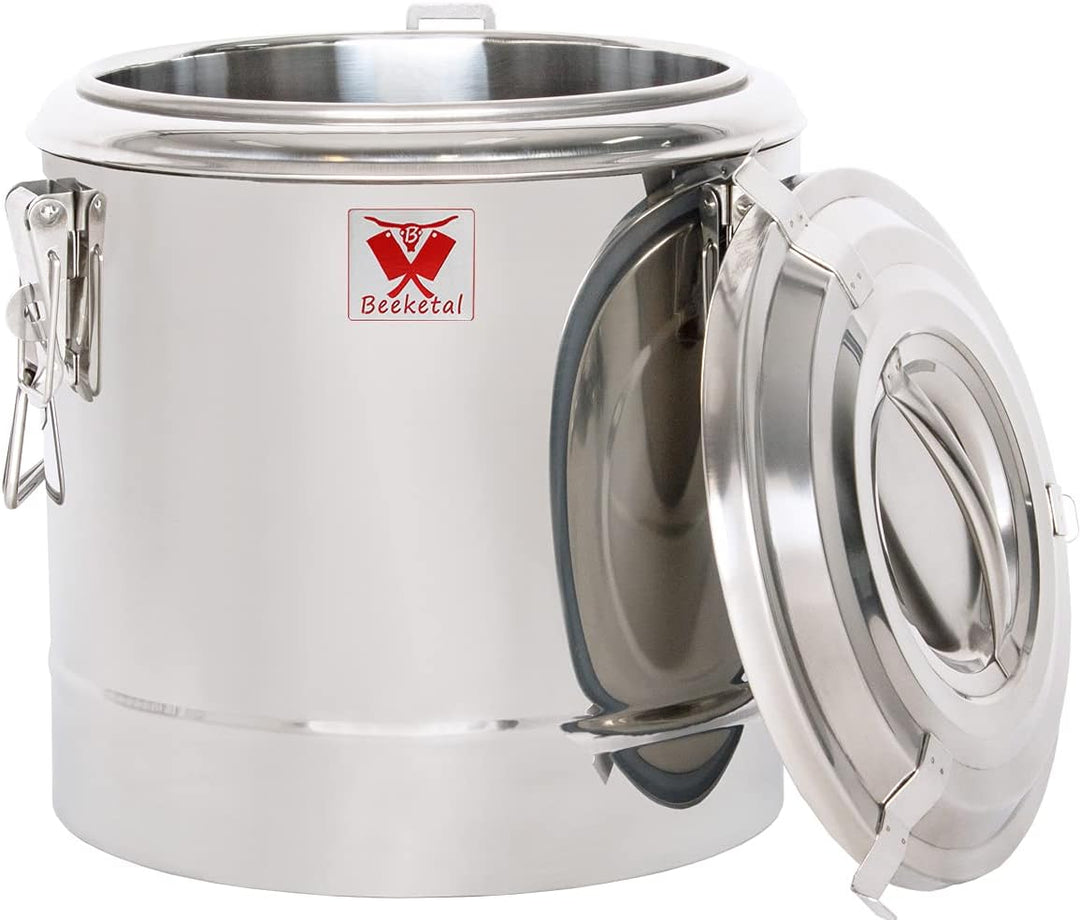 Beeketal 'BTE-12A' Transport Thermobehälter 11,5 L für Speisen und Getränke, Profi Gastro Speisentra