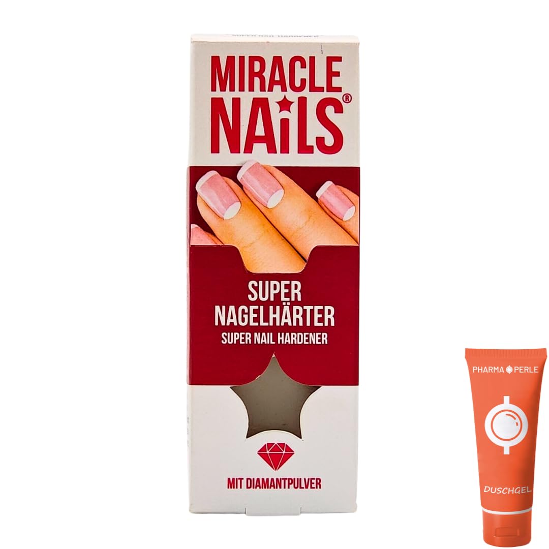 Miracle Nails Super Nagelhärter 1x 8 ml I Nagelstärker I Nagelverstärker I Nagellack I Nagelbruch I