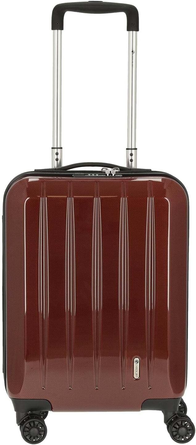 CHECK.IN London 2.0 4-Rad Kabinentrolley 55cm rot