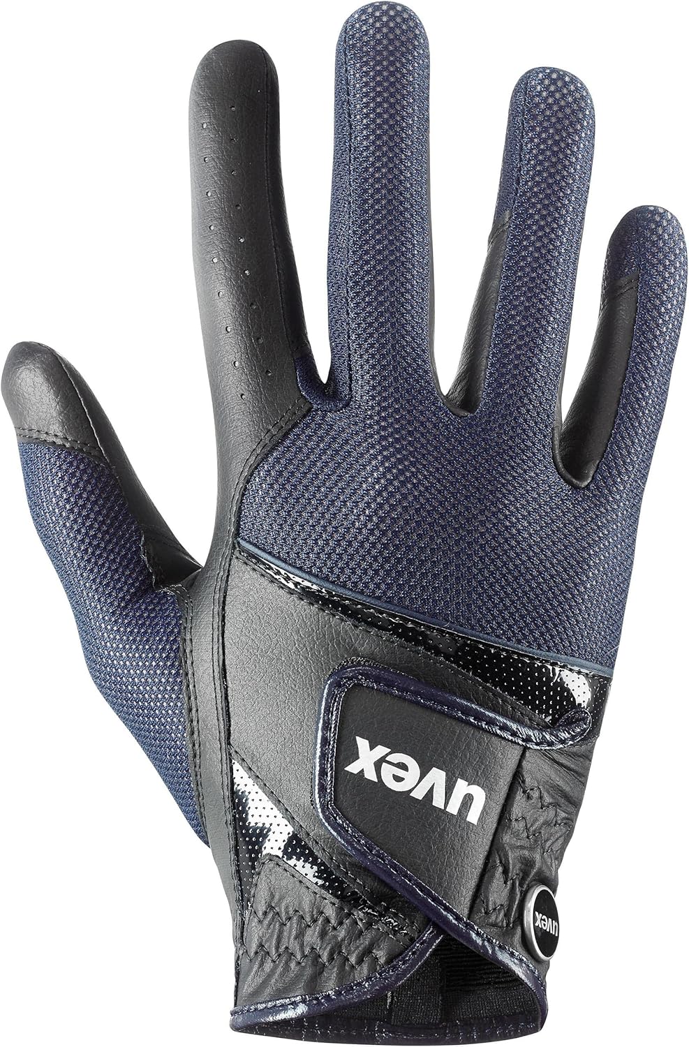 Uvex Unisex – Erwachsene Sumair Reithandschuhe 6.5 black-blue, 6.5 black-blue