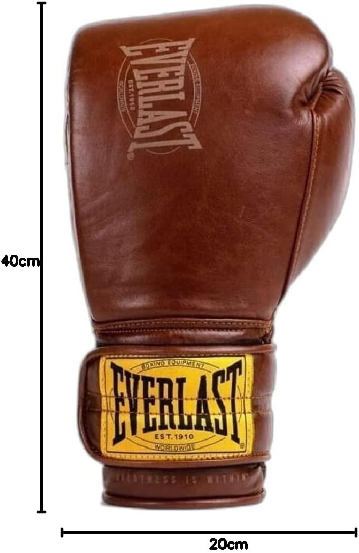 Everlast Unisex 1910 Boxing Handschuhe 12oz Braun, 12oz Braun