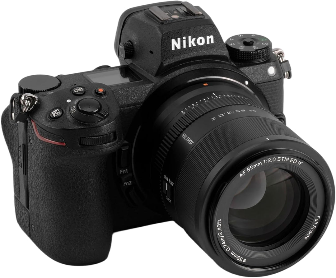VILTROX 85mm F2.0 Z,AF 85mm f2.0 Z Mount EVO Objektiv für Nikon,Autofokus Vollformat Objektiv für Ni