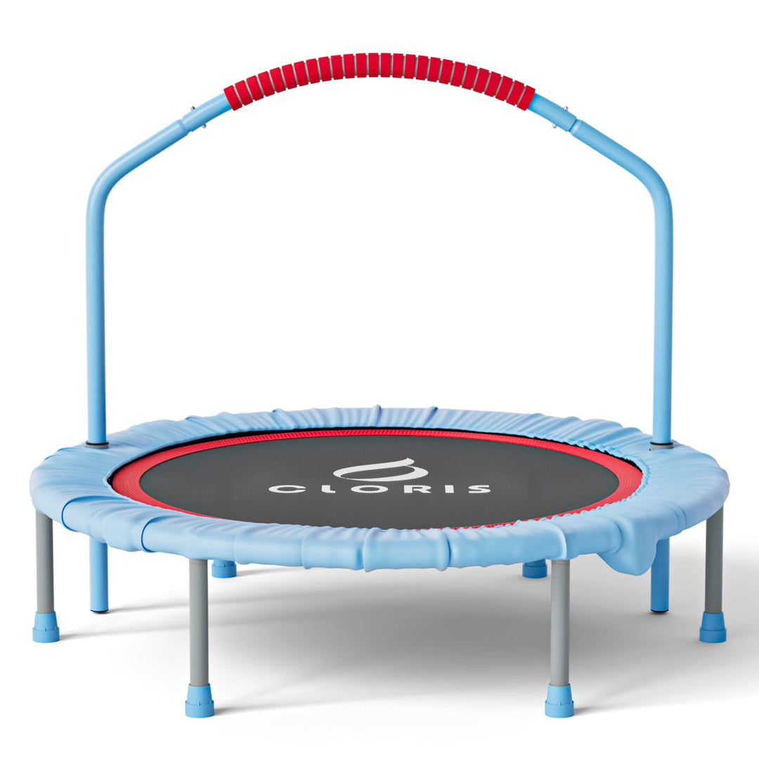 CLORIS 101,6 cm faltbares Fitness-Trampolin – maximale Belastung 220bl, Rebounder mit verstellbarem