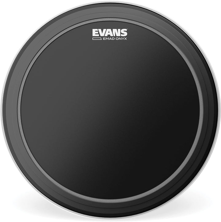 Evans BD18EMADONX Bassdrumfell 45,72 cm (18 Zoll) Onyx matt schwarz 18 Inch, 18 Inch