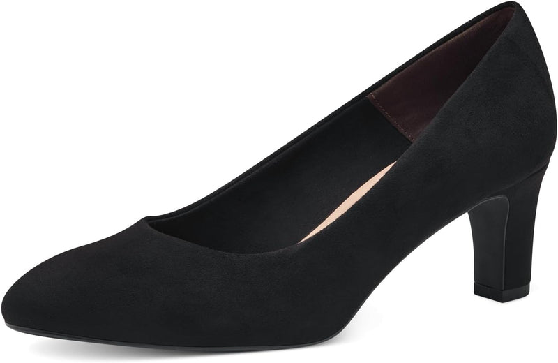 Tamaris Damen Klassische Pumps, Frauen Absatzschuhe,TOUCHit-Fussbett 38 EU Schwarz, 38 EU Schwarz