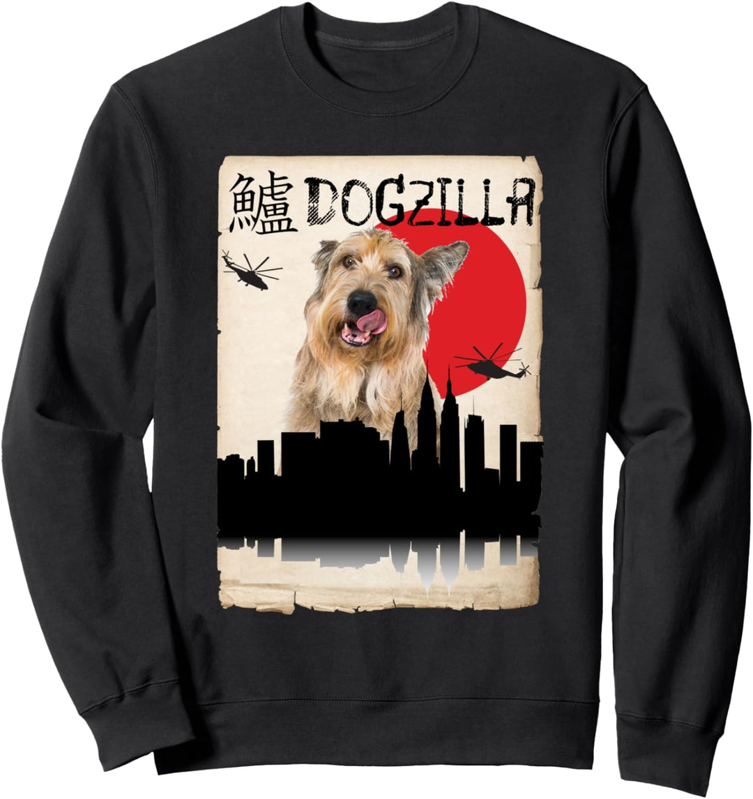 Berger Picard Dog Dogzilla Sweatshirt