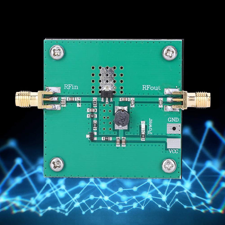 Oumefar Breitband-HF-Verstärker Leistungsverstärkermodul 433 MHz 5-W-Funkverstärkermodul Breitband-H