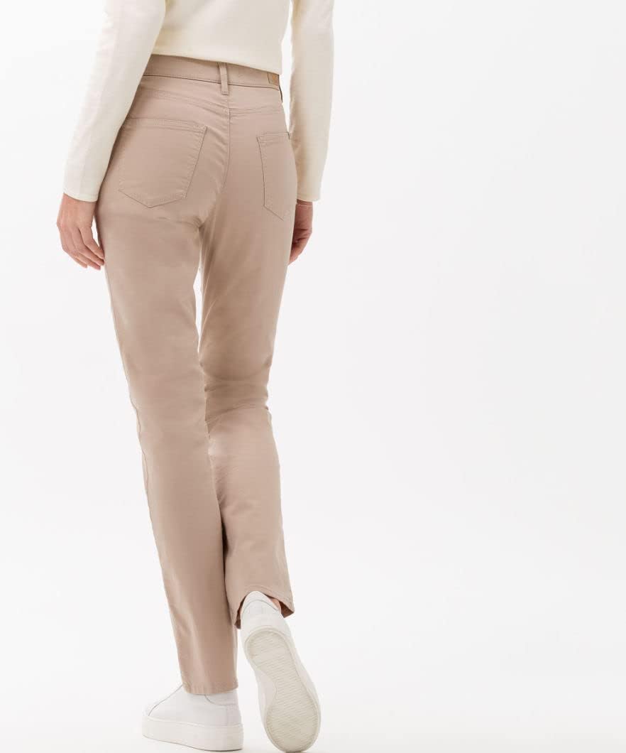 BRAX Damen Jeans Style Mary 5 Pocket Slim Fit, Beige (Toffee 54)
