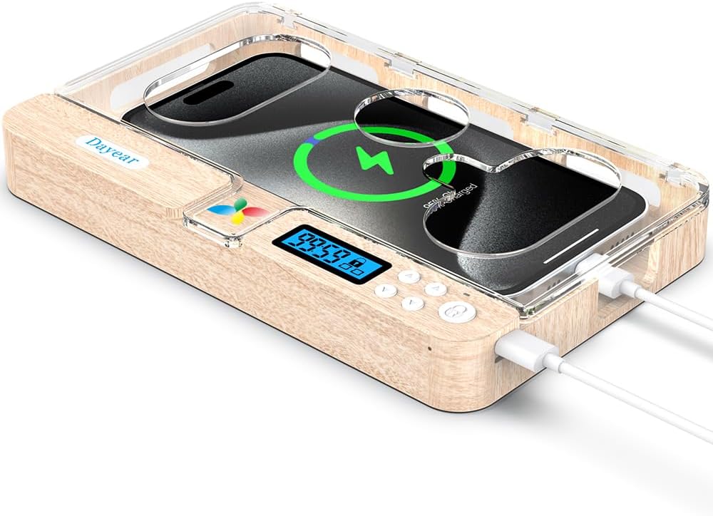 Dayear Handy Timer Box Handy Gefängnis, Handy Safe Schlossbox mit Timer Telefon Gefängnis für iPhone