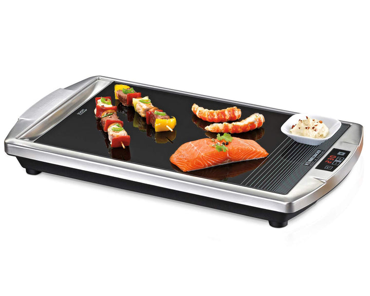 ROMMELSBACHER CERAN® Grill CG 2308/TC - Made in Germany, SCHOTT CERAN® Grillfläche, Temperatur von 8