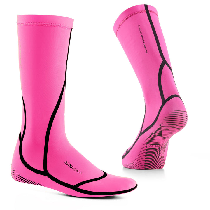 Buddyswim 2,5 mm Dicke Neoprensocken für das Freiwasserschwimmen. Kälteisolierende Neoprenschuhe, id