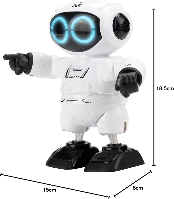 Ycoo 88587 Robo Beats YCOO-88587-Robo Tanzender Roboter-Ton-und Lichteffekten-Berühren Sie den Kopf