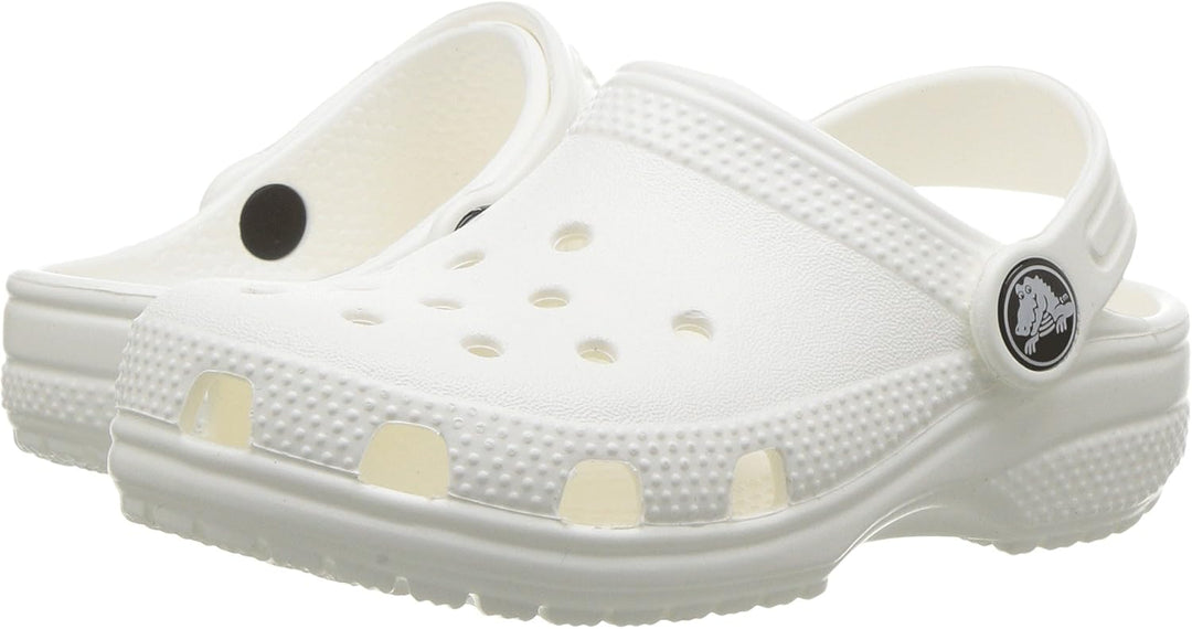Crocs Unisex Classic Marbled Clogs 22 EU Weiss, 22 EU Wei&#xDF;