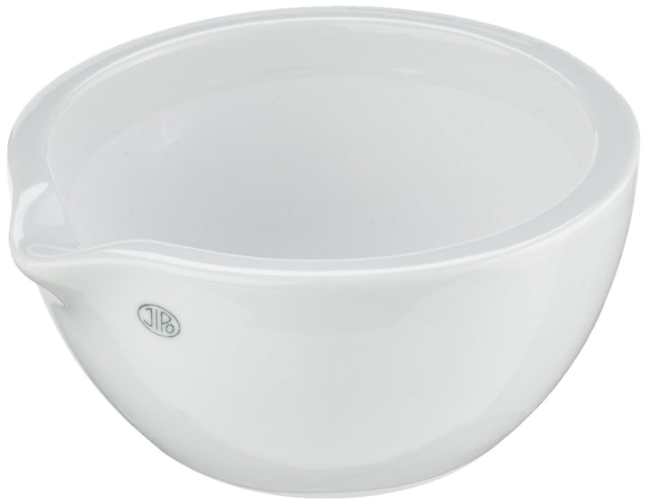 neoLab E-1137 Porzellanmörser mit Ausguss, rauh, 125 mm x 63 mm, 220 mL