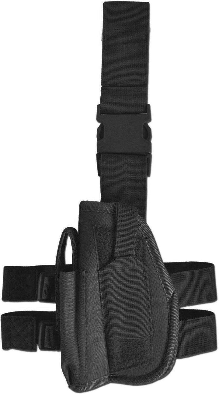 normani Fashingskostümset SWAT Set mit Weste, Rangerhose, Cap, Handschellen und Holster Schwarz XL/L