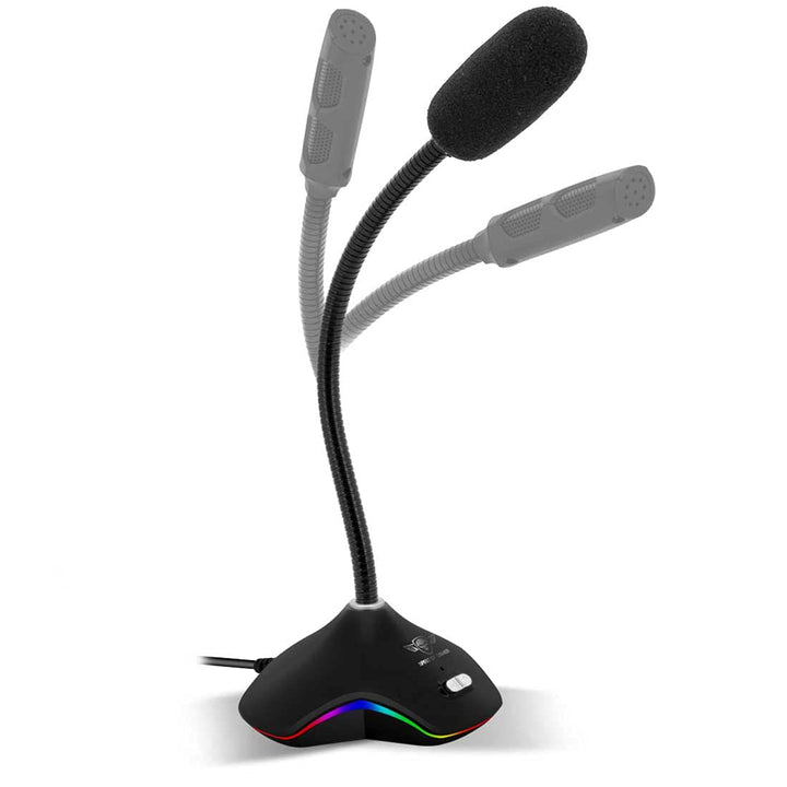 Spirit Of Gamer Mikrofon sur pied Eko-300 RGB (Schwarz)