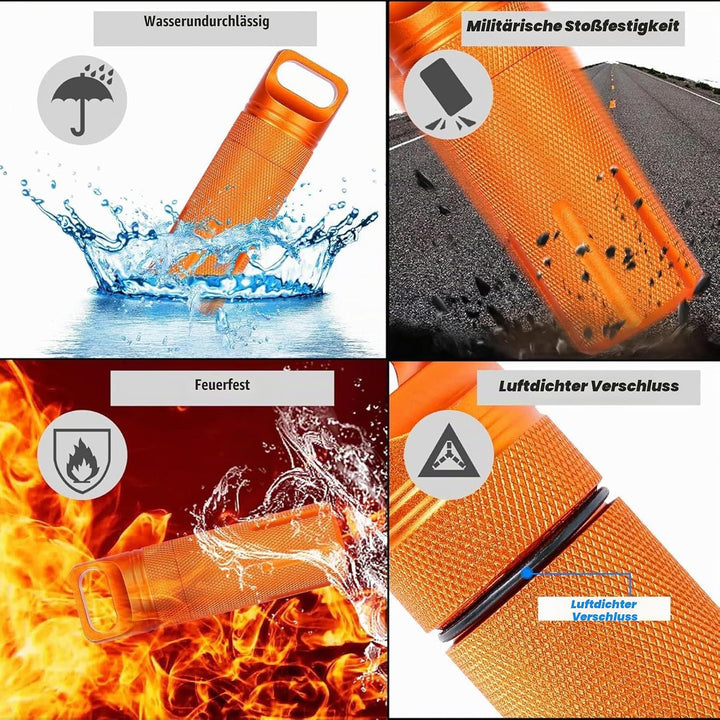 Aenllosi Tasche für Ledger Nano X/Nano S/Nano S Plus Hardware-Wallet,Orange.(Nur Tasche), Orange