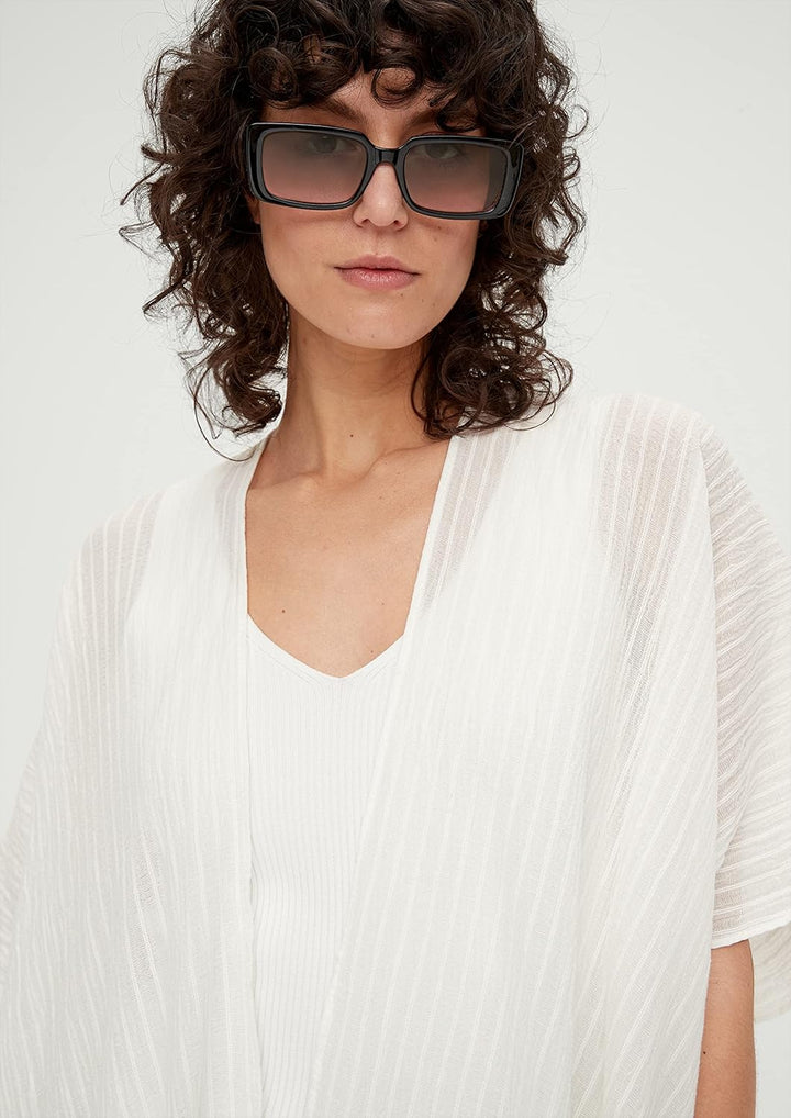 s.Oliver Damen Poncho, Creme 0210