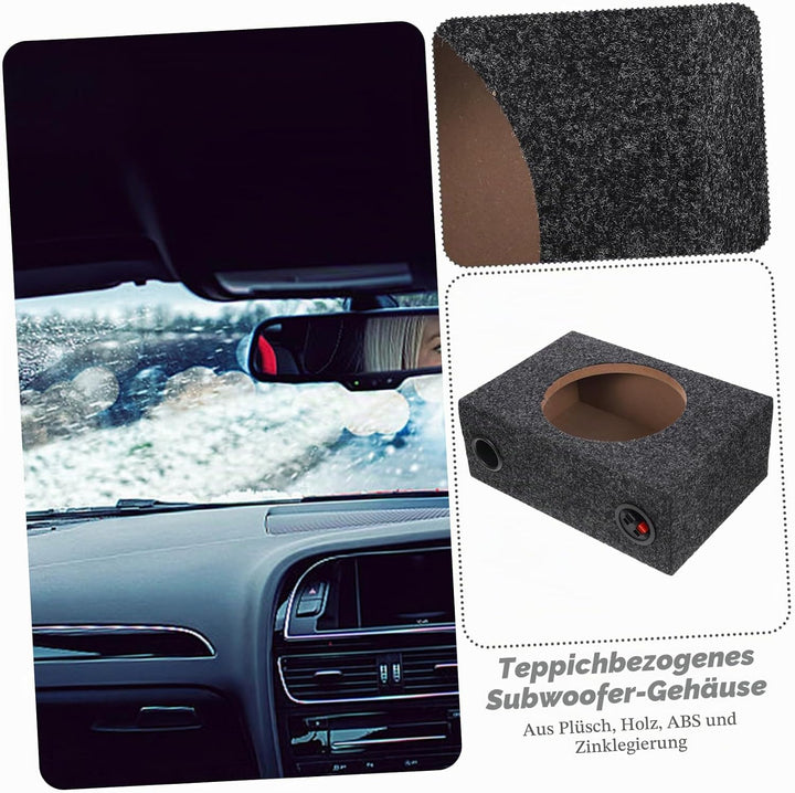 Subwoofer-gehäuse Aus Holz Für Auto-Audio Leere Lautsprecherboxen Für DIY-subwoofer-gehäuse Unterver