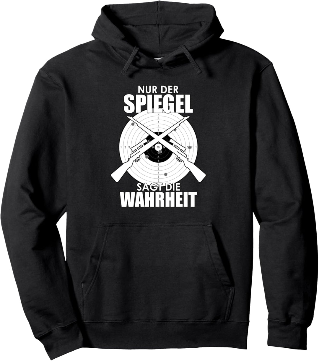 Sportschiessen Schiesssport Schiessstand Schiessscheibe Pullover Hoodie