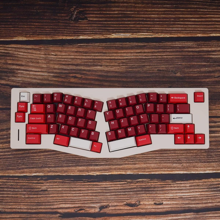 172 Tasten Doubleshot Keycaps Cherry Profil Tastenkappen 7u Spacebar für 60% 65% 95% Mechanische Tas