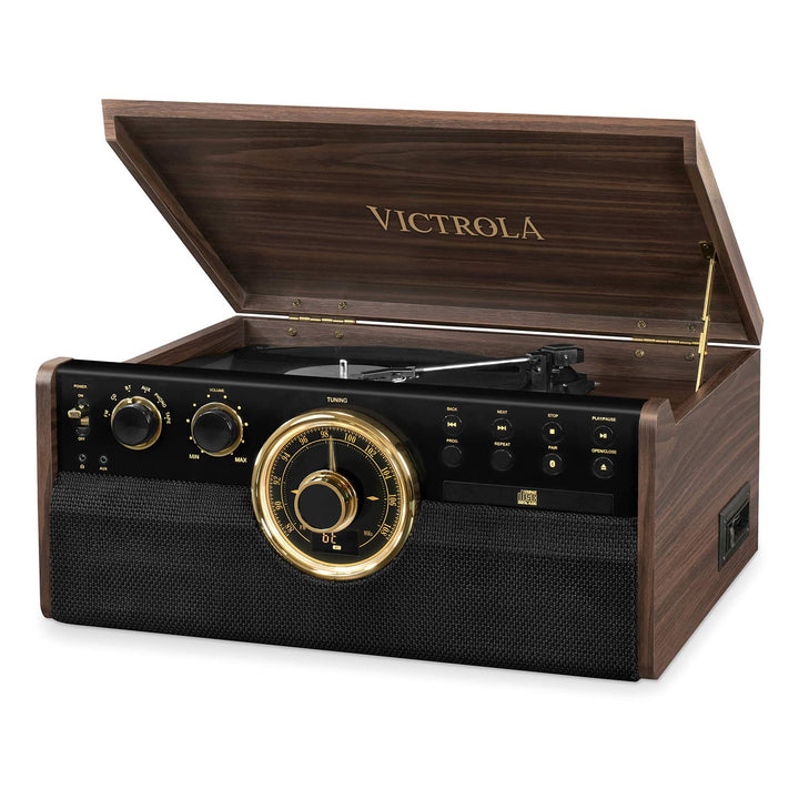 Victrola Empire 6-in-1 Bluetooth Plattenspieler Music Centre Empire Single