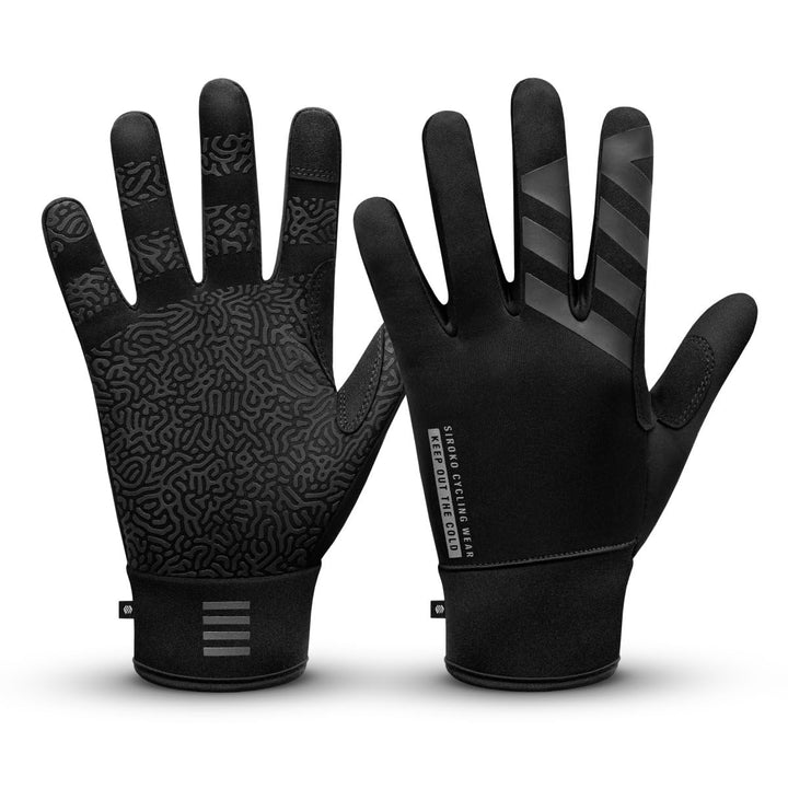 SIROKO Winterhandschuhe Vestkapp Schwarz Herren und Damen, S