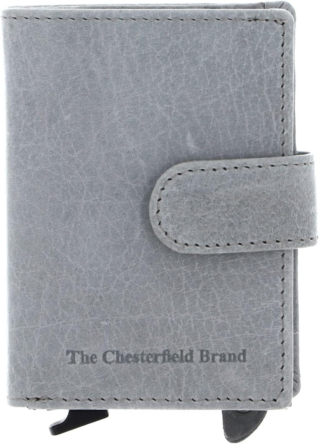The Chesterfield Brand Prague - Kreditkartenetui 6cc 10 cm RFID light grey Hellgrau, Hellgrau
