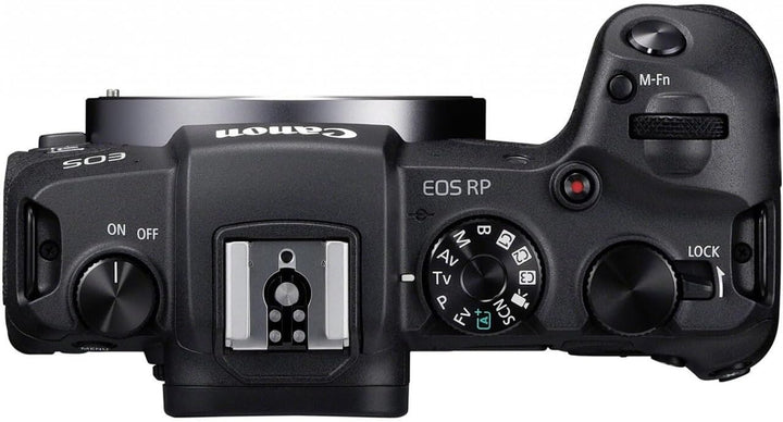 Canon EOS RP Vollformat Systemkamera Gehäuse (spiegellos, 26,2 MP, 7,5cm (3 Zoll) Clear View LCD II