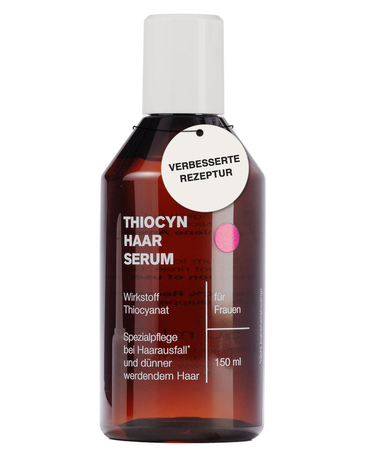 Thiocyn Haarserum gegen Haarausfall Frau 150 ml - Haarwachsstum beschleunigen mit Thiocyanat, Biotin