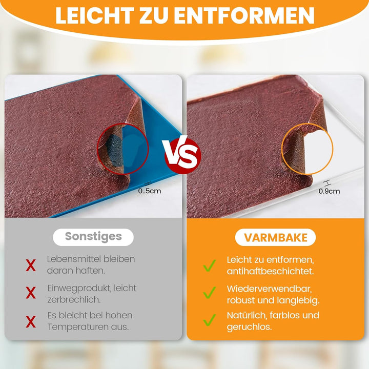 6er Silikon-Dörrfolie mit Rand, Fruchtleder Matte Dörrautomat Zubehör, Dörrfolie Für Flüssigkeiten,