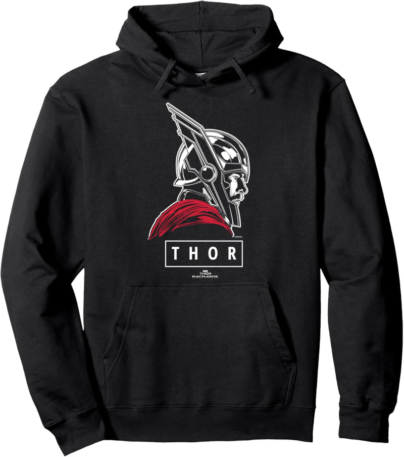 Marvel Thor: Ragnarok Thor Profile Outline Pullover Hoodie