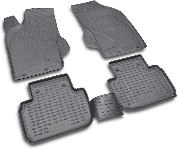 Element Gummimatten Passgenaue Fussmatten ALFA Romeo 147 12/2000-4tlg